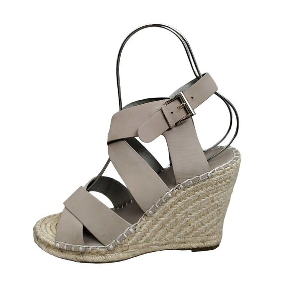 Joie Kaelyn Espadrille Strappy Open Toe Wedge Heel Sandal - Picture 1 of 15